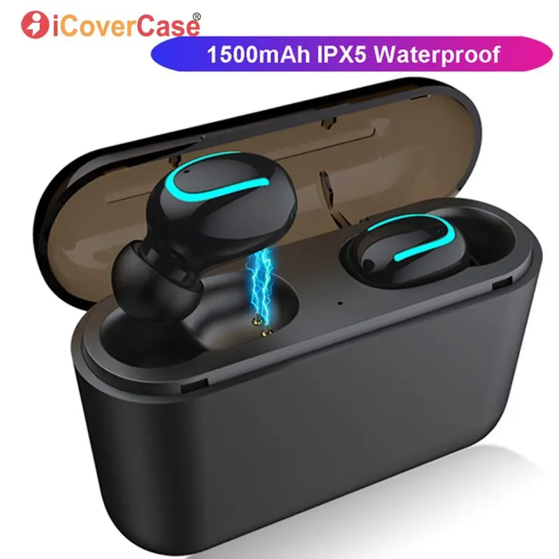 Беспроводные Bluetooth-наушники с зарядным устройством TWS наушники для Samsung Galaxy A10 A20 A30