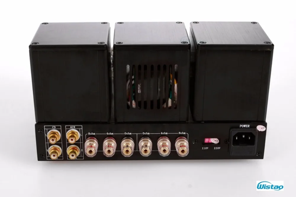 HIFI трубный усилитель 2X12W 6N1 предусилитель 6P1 Pull push с поддержкой цепи USB