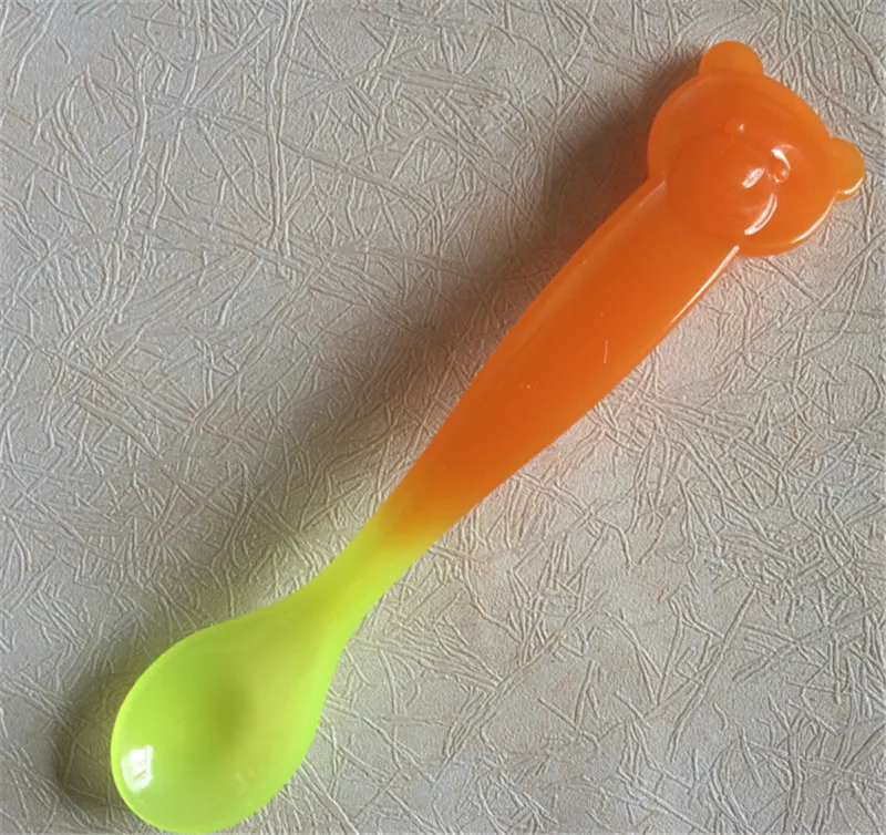 1 шт. детская Термочувствительная ложка 15 х3 5 см|spoon baby|baby kids spoonbaby spoon |