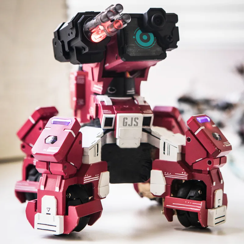 DIY GEIO AI Vision humanoid боевой робот FPV детский спортивный комплект приложение Wi Fi