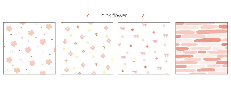 pink flower Каваи клубника цветок Памятка маркер для доски прозрачная бумага ежедневник канцелярский школьный офисный поставки пуля журнал sl2082 - Цвет: pink flower