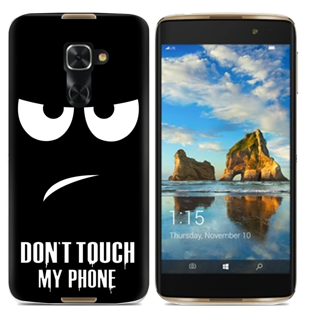 Phone Case For Alcatel Idol 4 Pro 4s Windows 5.5-inch Cute Cartoon High Quality TPU Soft Silicone Back Cover |
