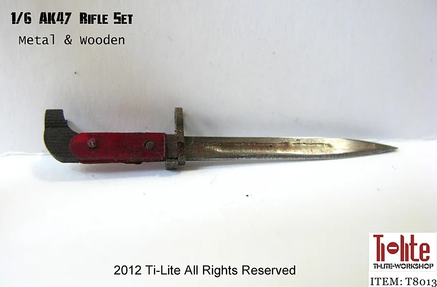 Ti-lite T8013 1/6 Matel& Деревянный AK47 набор для ружья оружия реквизит для 1" Коллекционная Фигурка DIY