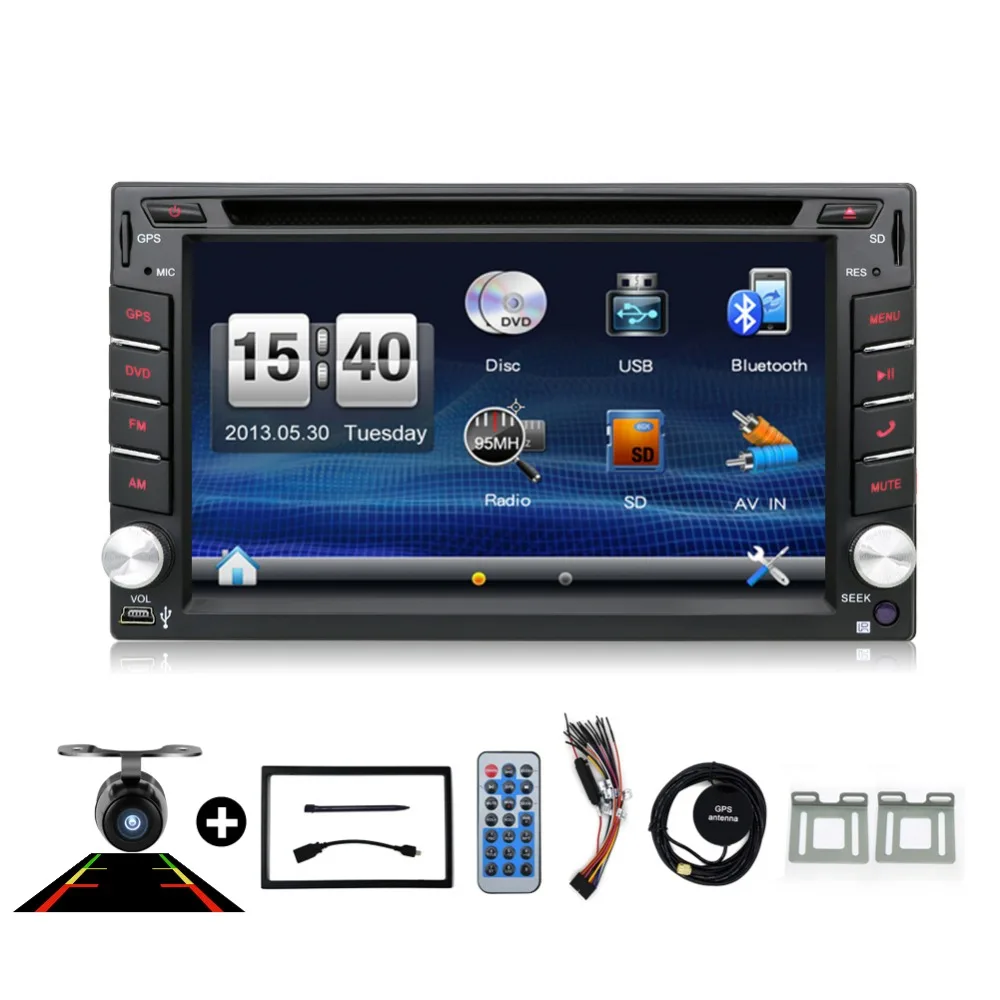 Cam Автомобильный dvd-плеер радио 2 din gps usb Авто Bluetooth универсальный для X-TRAIL Qashqai x trail