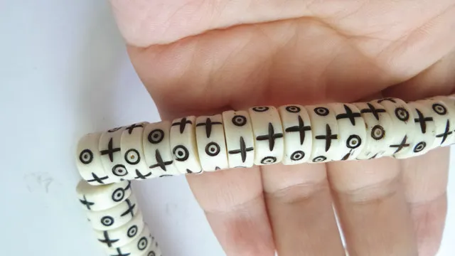 BRO510 Тибетский четки из камня Тигриный 108 резные из кости яка солнце звезда монета бусы четки оптом по низкой цене 13x5 мм