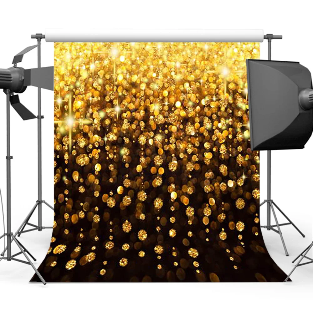 Фото Mehofoto золотые фотообои для фотосъемки свадебный фон фотостудии реквизит шторы с
