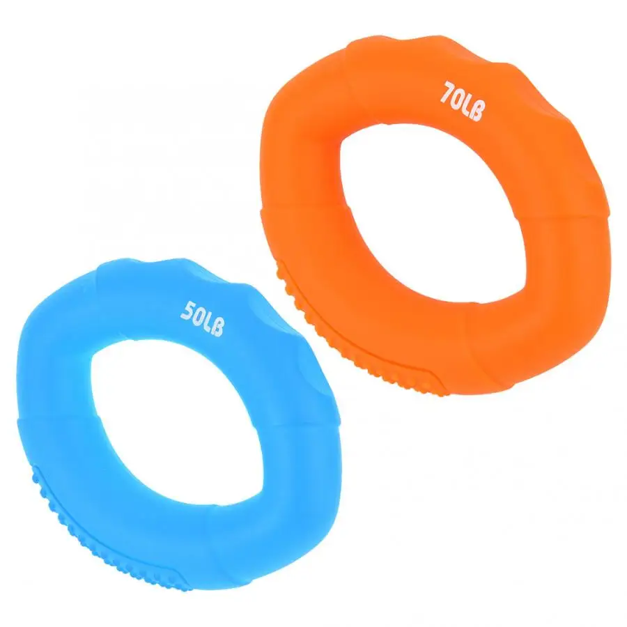 Силиконовые носилки для рук кольцо эспандер массажное расслабляющее пальцев