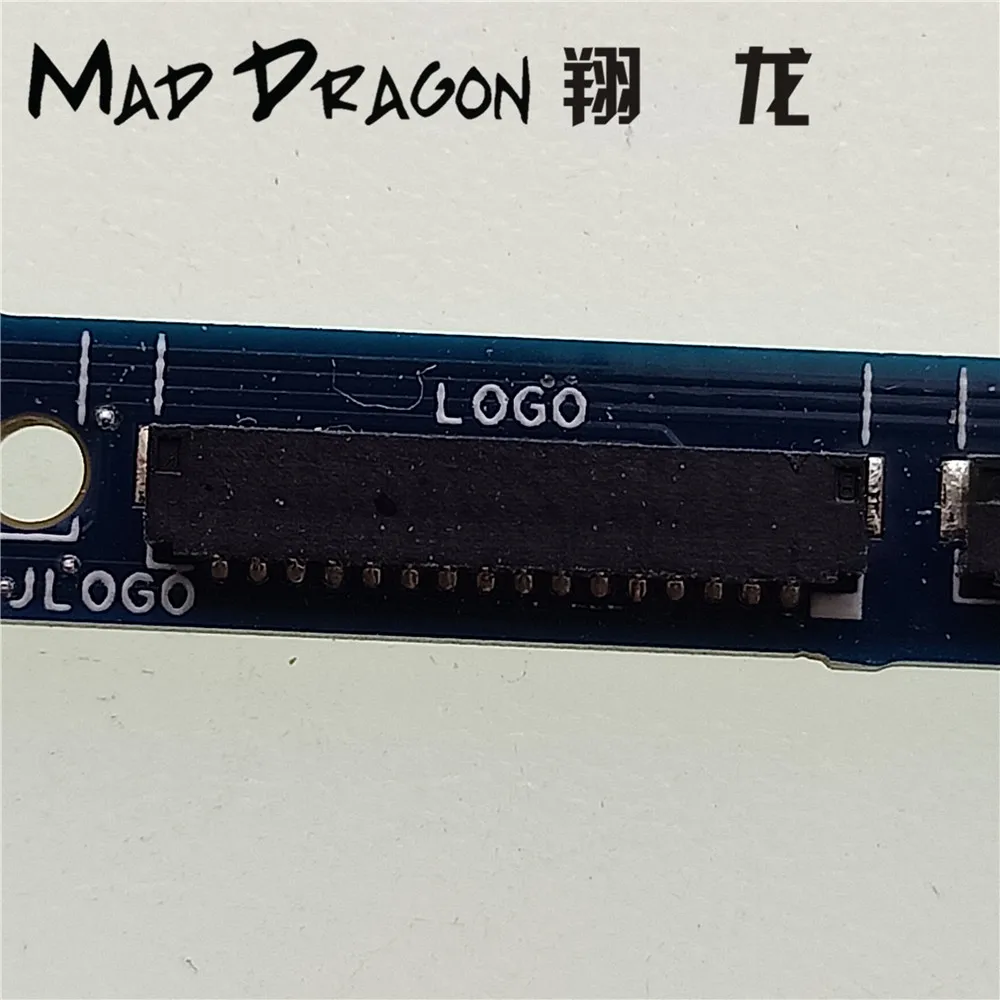 Ноутбук бренда MAD DRAGON новая светодиодная плата с логотипом печатная для Dell ALIENWARE 15
