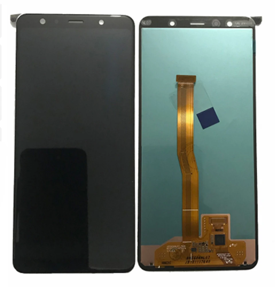 Для samsung Galaxy A7 A750 A750F SM-A750F A750FN A750G ЖК-дисплей Дисплей+ кодирующий преобразователь сенсорного экрана в сборе Бесплатные инструменты