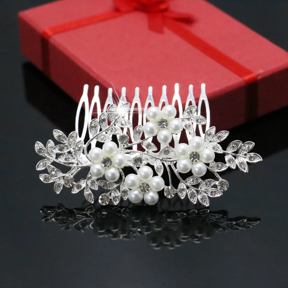 Модные женские аксессуары для волос свадебные украшения кристально прозрачные