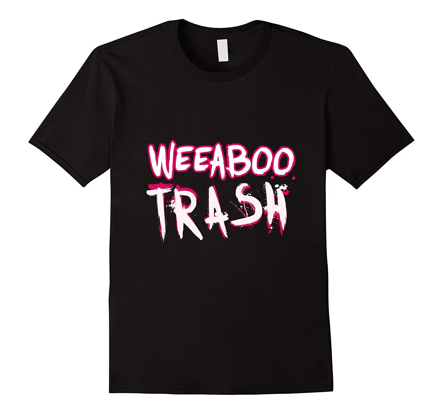 Weeaboo футболка с рисунком мусор летняя новая модная Короткими Рукавами Летняя