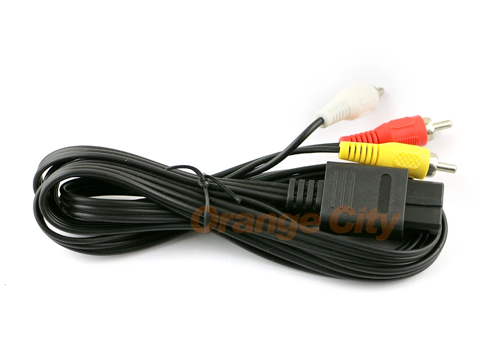 ChengChengDianWan 1 8 м 6 футов AV TV S Video Super для N 64 SNES NGC N64 кабель 10 шт./лот|s-video|s-video cable |