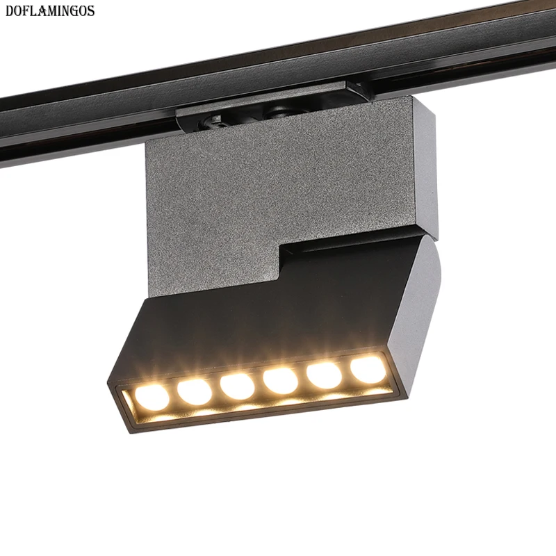 

Design Adjustable Angle LED Track Light Museum Art Museum High Quality CREE 12W Exhibition Spotlight Nordic Line Light