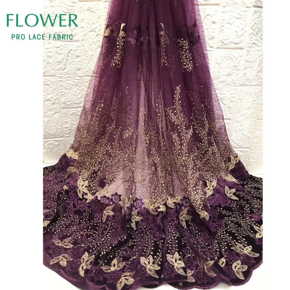 

2019 New Arrival African French Net Lace Fabric With Rhinestones Black Color High Quality Tulle Wedding Bride Dress Stones Laces