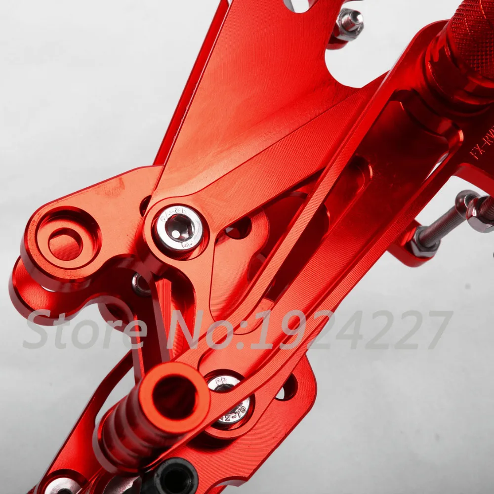 8 видов цветов для Honda NC30 RVF400 NC35 NC 30 35 RVF 400 CNC Алюминиевые Подножки задние наборы