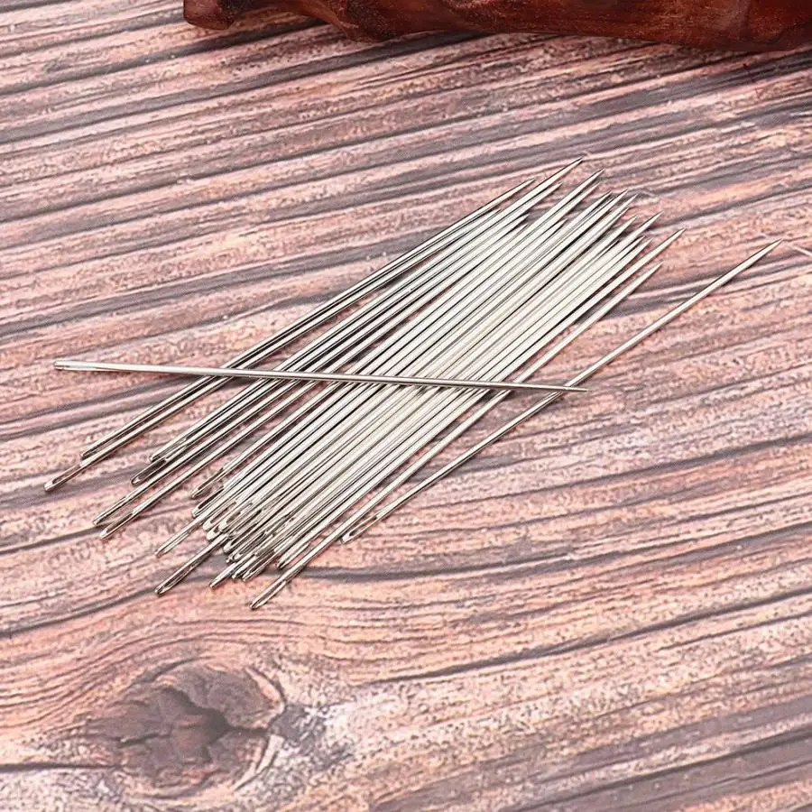 25Pcs Practical Metal Jewelry Processing Tool Threading String Beading Repairing Making Needle Accessories for Jeweler l | Украшения и