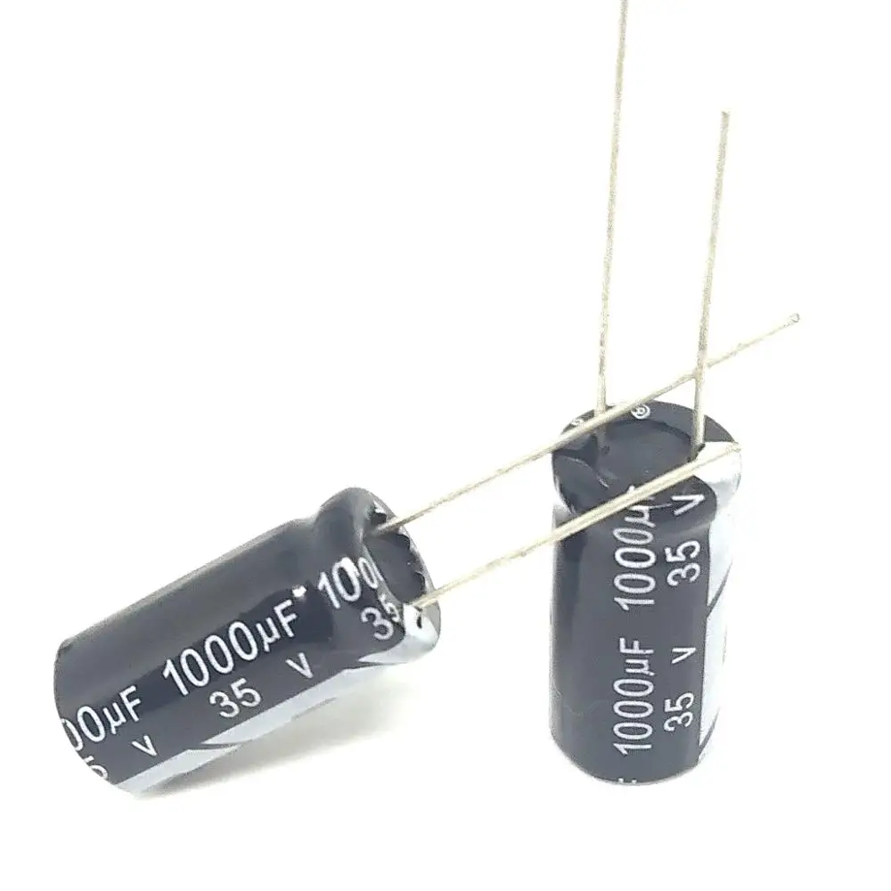 Высокое качество 20 шт. 1000 мкФ 35V 10*20mm 1000UF Алюминиевый Электролитический... |
