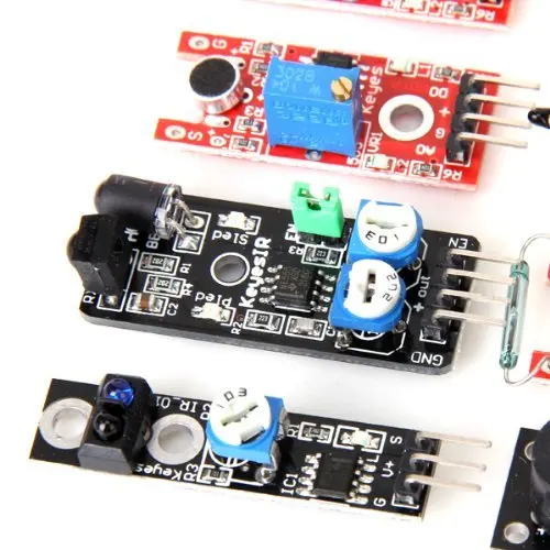 37 in 1 Box Sensor Kit Basic Module Suite for Arduino Free Shipping | Электронные компоненты и принадлежности