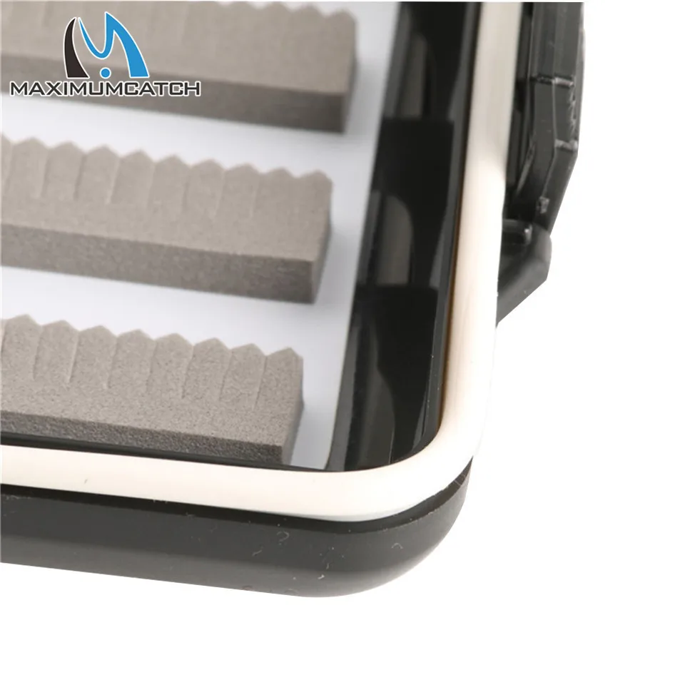 Maximumcatch MH Малый Водонепроницаемый Пластик Fly Рыбалка коробка разрез пены