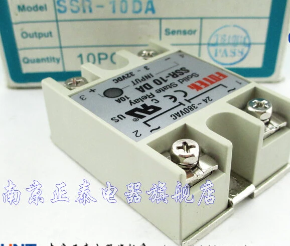 FOTEK SSR 10DA от производителя 10A ssr реле вход 3 32VDC выход 24 380VAC|ssr relay|10a ssr10a relay |