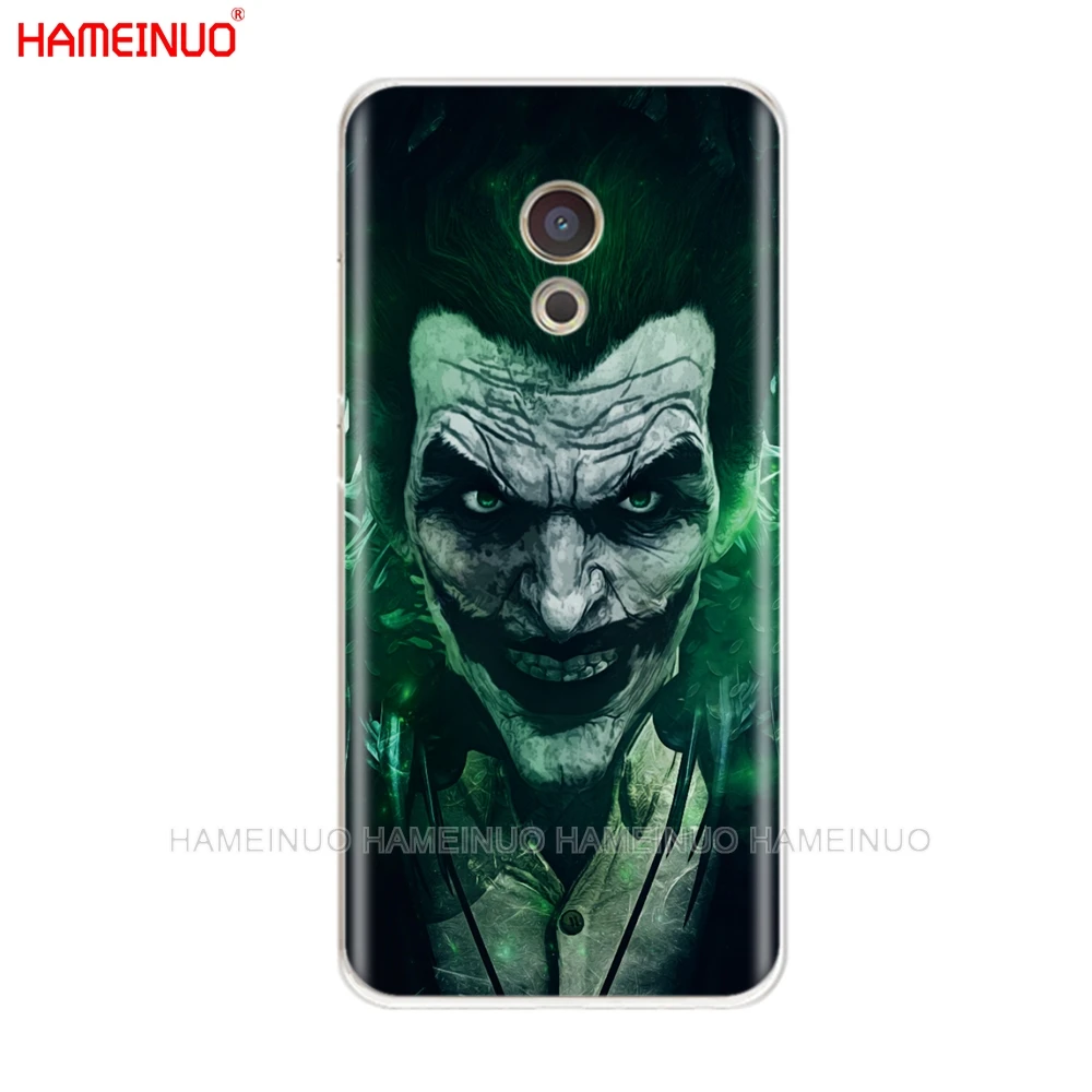 HAMEINUO Темный рыцарь Джокер крышка чехол для телефона для Meizu M6 M5 M5S M2 M3 M3S MX4 MX5 MX6 PRO 6 5 U10 U20 note plus - Цвет: 80871