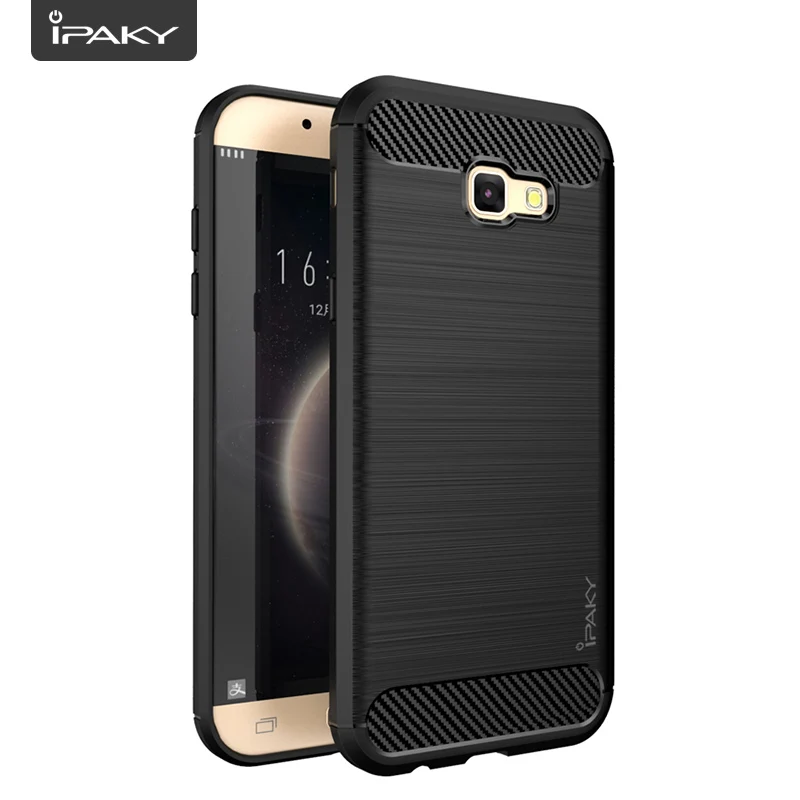 Чехол для телефона IPAKY силиконовый чехол бампер Samsung Galaxy A A3 A5 A7 3 5 7 2017 2018 2/3/4 16/32/64 ГБ