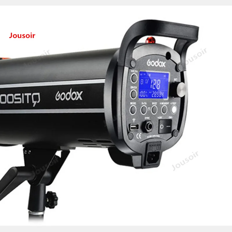 Godox QT1200II QT1200IIM 1200WS GN102 1/8000 с Высокоскоростная синхронизация Встроенная 2 4G