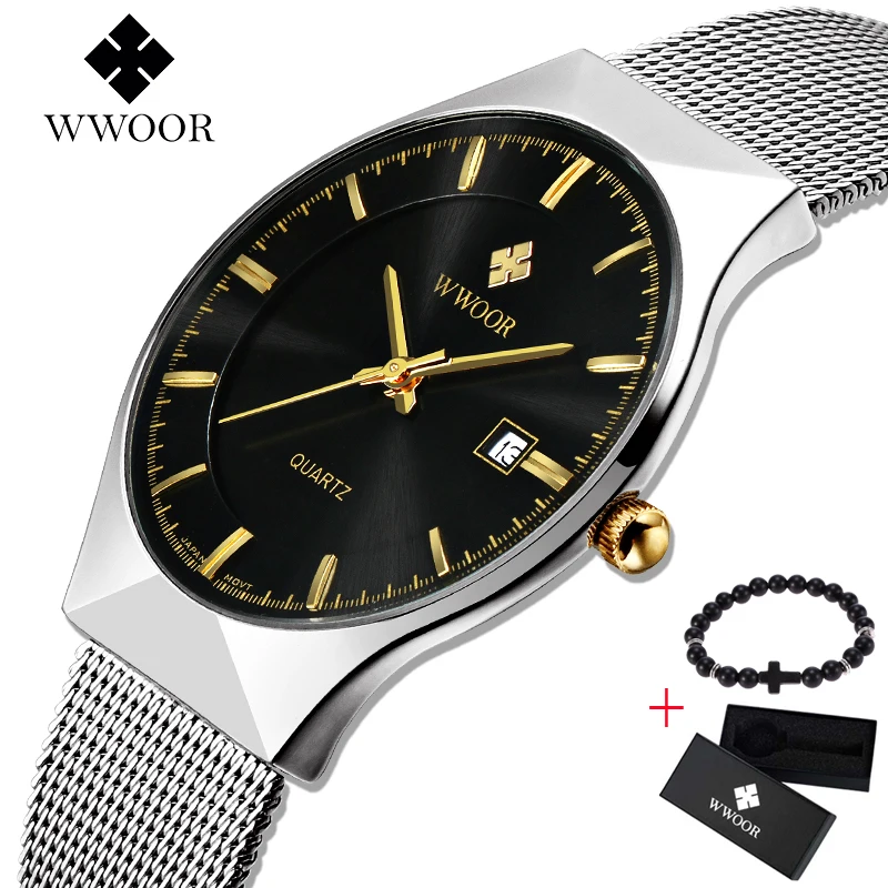 Мужские часы новый лучший бренд класса люкс водостойкий Ультра тонки|watch omega|watch