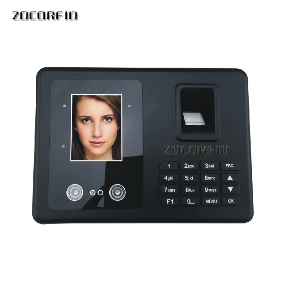 Система наблюдения за лицом и отпечатком пальца биометрические часы работников U