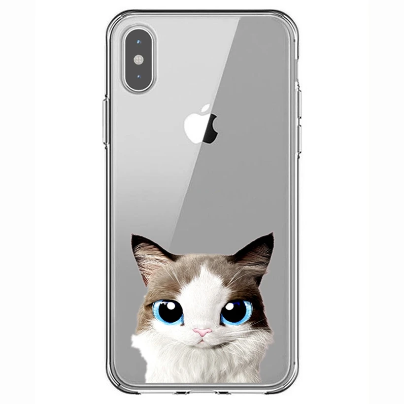 Case Cover Pattern Painted Colored Tiger Owl Rose Soft Tpu For iPhone 7 8 6 6s Plus X Xs XR XS Max Y611 |