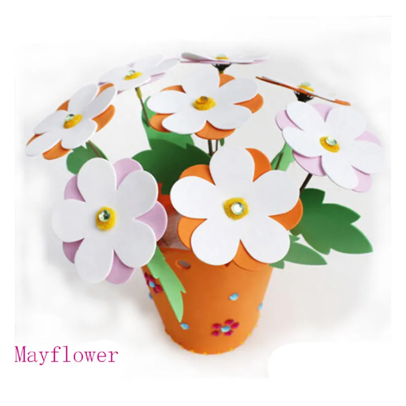 1 шт. DIY EVA набор для рукоделия моделирование цветочный горшок искусство детского