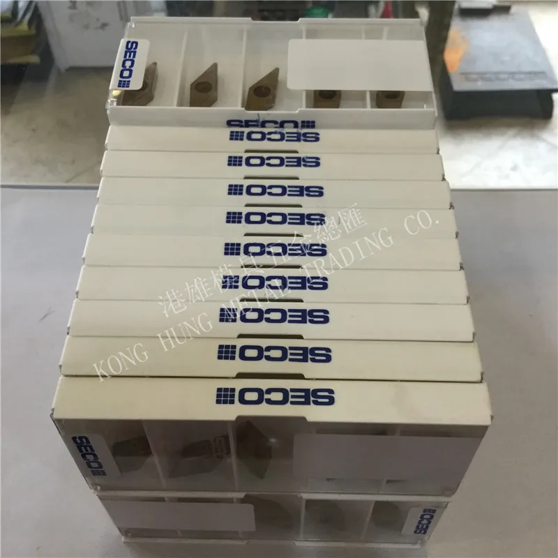 CCMT09T304 F1 1500T оригинальные твердосплавные вставки Seco токарные инструменты 10