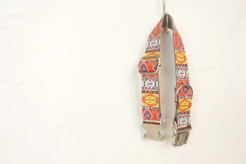 20 шт./лот MUTTCO оптовая продажа домашний приятный ошейник для собаки серый богемный