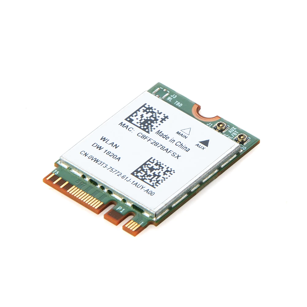BCM94350ZAE DW1820A беспроводная карта 867 Мбит/с 802.11ac Bluetooth 4,1 867 Мбит/с NGF M.2 беспроводная карта