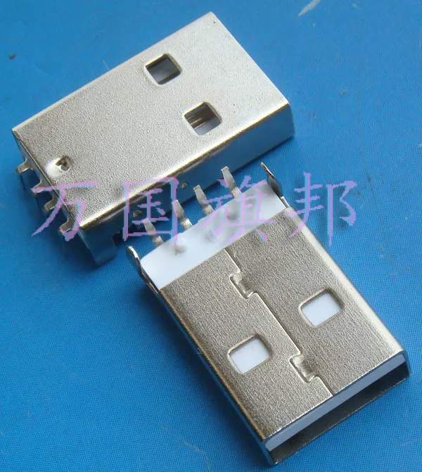 10 шт. USB мужской головы 90 градусов повернуть plug |