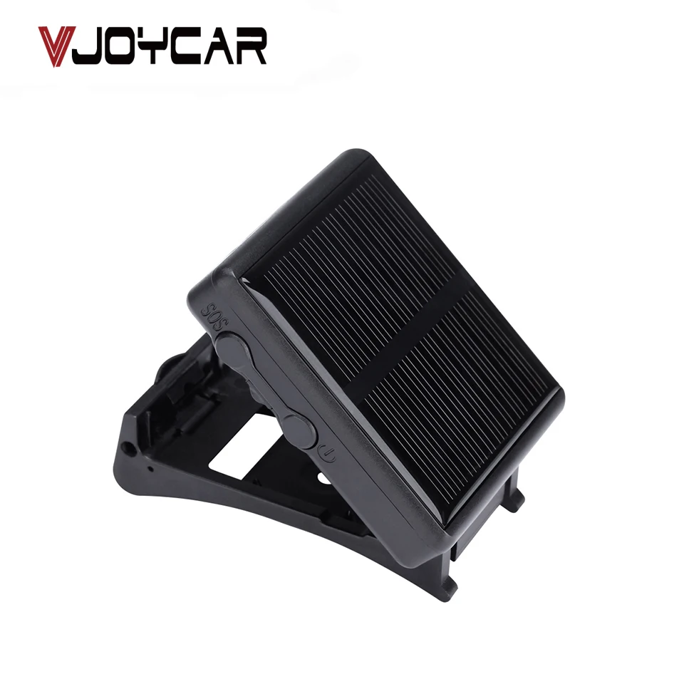 

VJOYCAR Waterproof Mini Solar GPS Tracker for Sheep Cow Animal SOS Alarm Long Standby Time Car Pet GSM Locator Free Software&APP