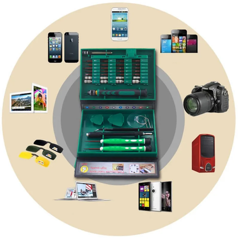 Высококачественный Набор отверток 38 в 1 набор инструментов для точного ремонта