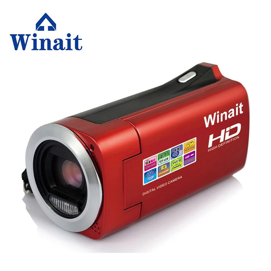 

Max 8MP 4x digital zoom 720P digital video camera HDV-828 with 2.7'' TFT Display free shipping