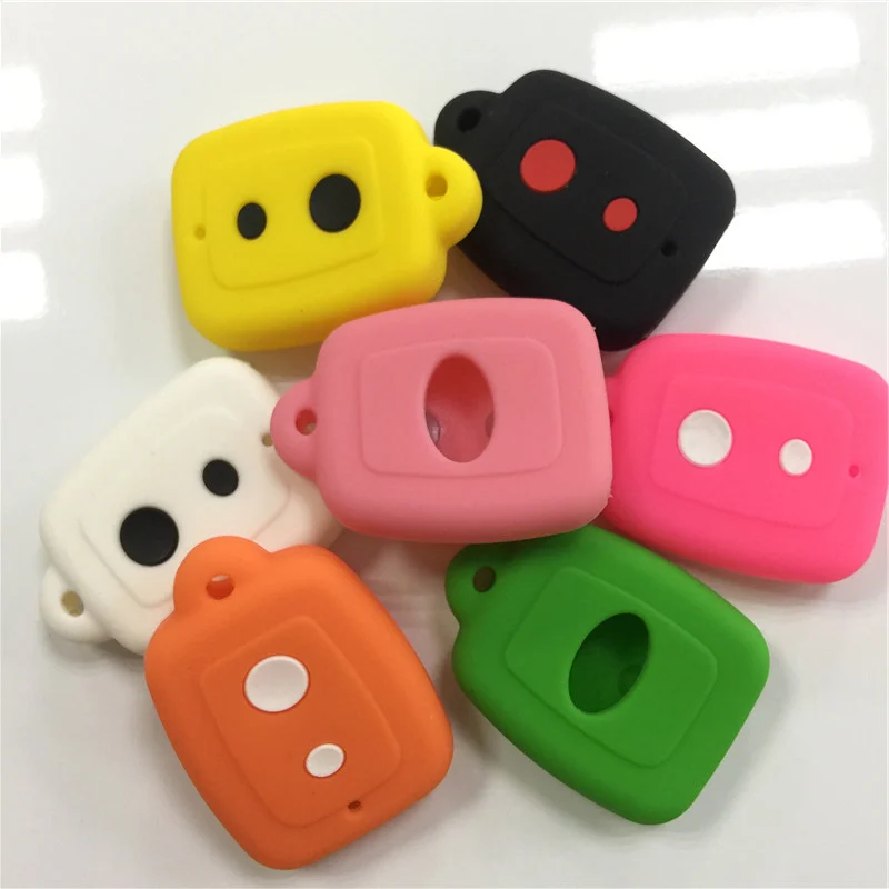 Силиконовый резиновый чехол для автомобильного ключа Perodua Myvi Viva Alza 2 кнопки