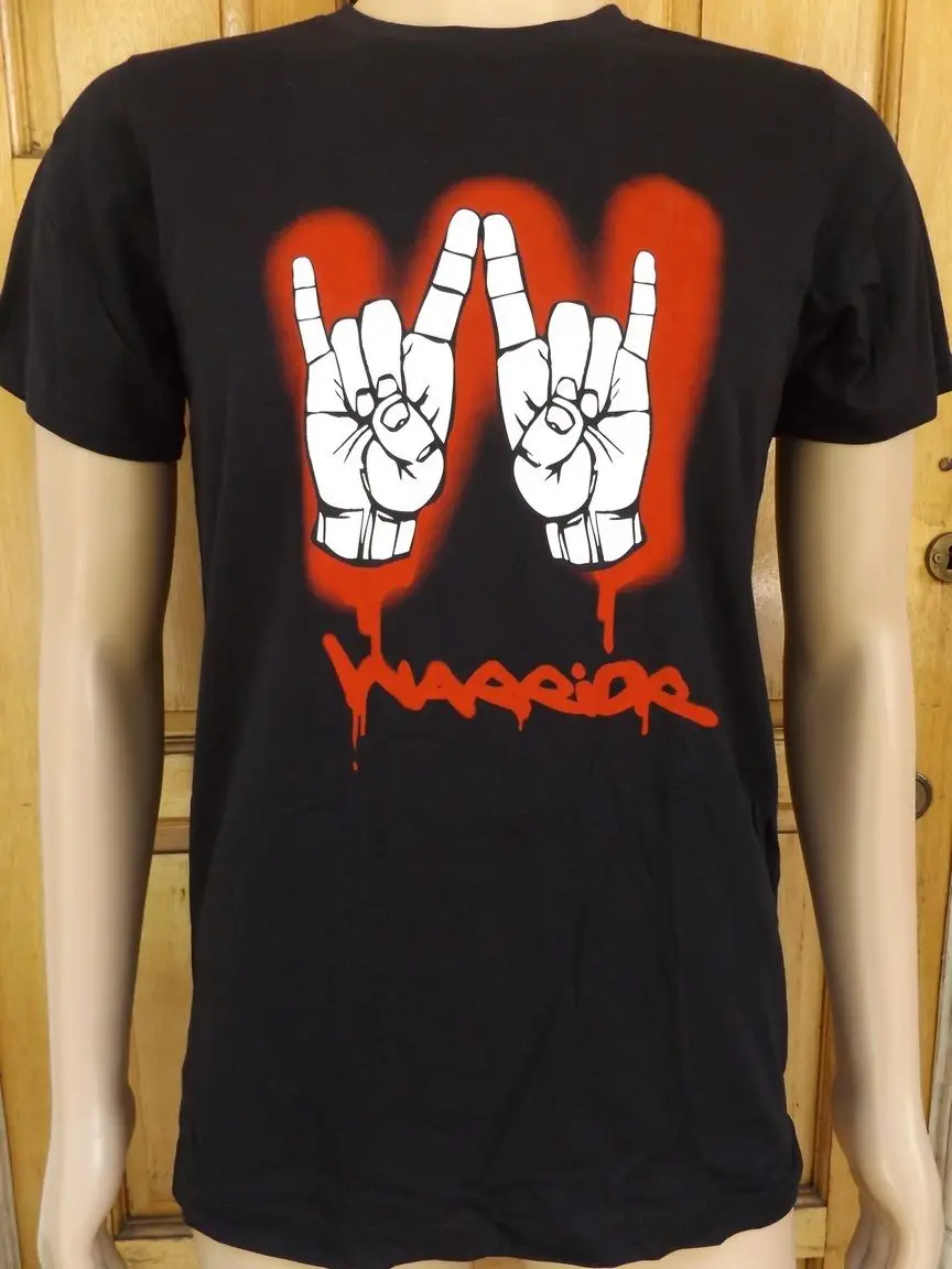 Мужские Новый воин черный Графический Футболка размеры S M L XL Повседневный Топ