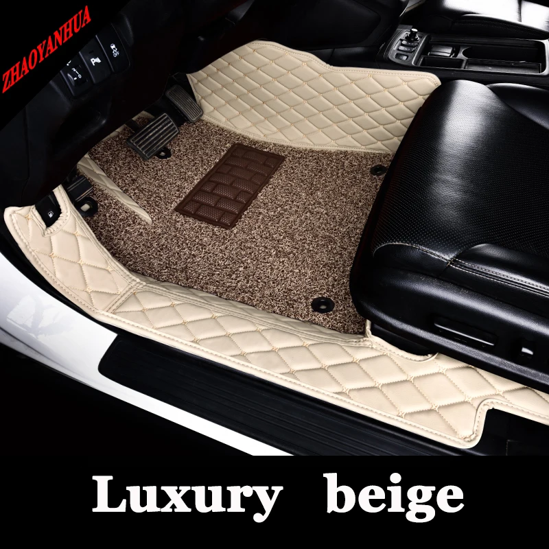 Custom fit автомобильные коврики специально для BMW X6 E71 E72 F16 Кожа Heavy Duty 5D