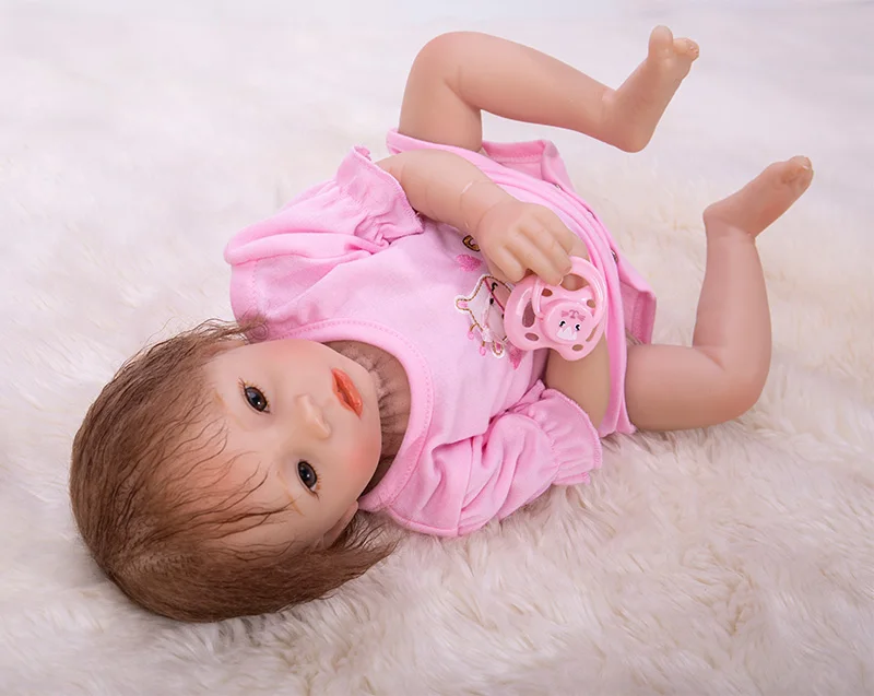 NPK Новорожденные куклы силиконовые очень милые мягкие Bebe Alive для девочек