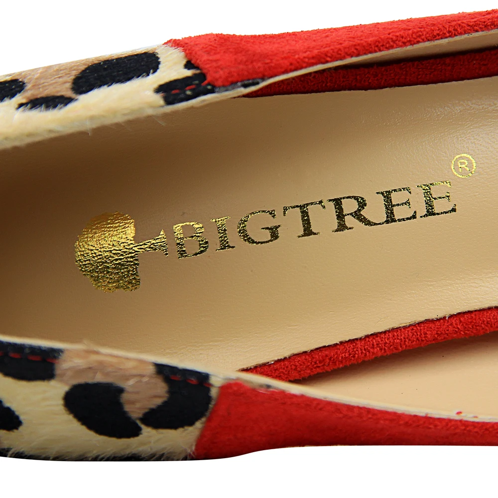 BIGTREE Women Pointed Toe High heels Shoes Woman Pumps Ladies Fashion Wedding Party sexy Mixed colors Leopard grain Stilettos | Обувь
