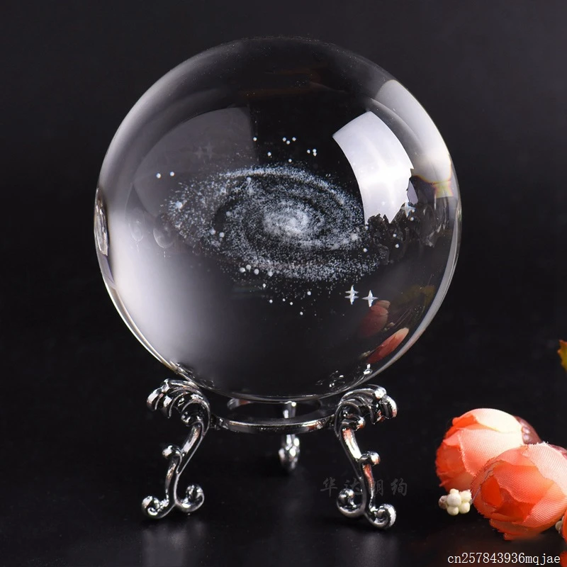 10 шт. миниатюрные хрустальные розы в форме шара