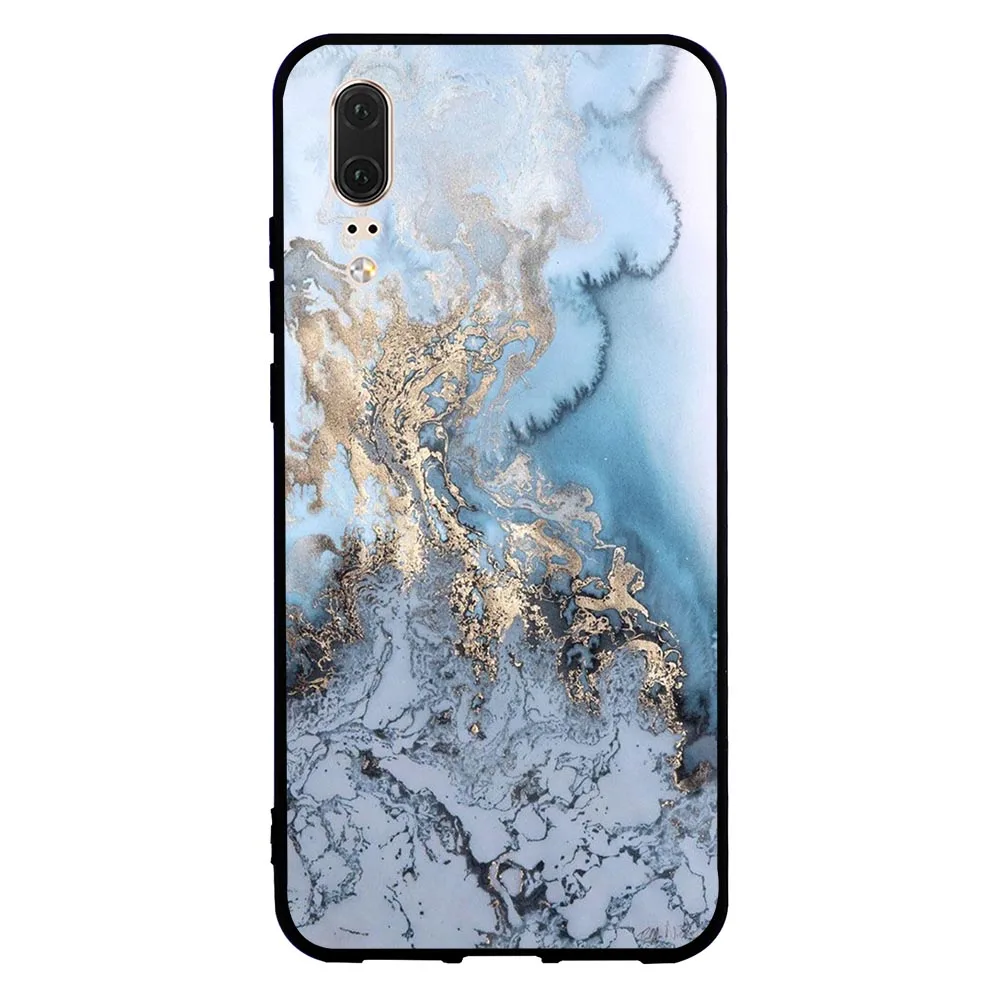 K0563209 Гибридный акварельный мраморный чехол для телефона huawei P10 чехол P8 P20 Pro P9 Lite Mini P Smart mate 10 20 - Цвет: K0563209