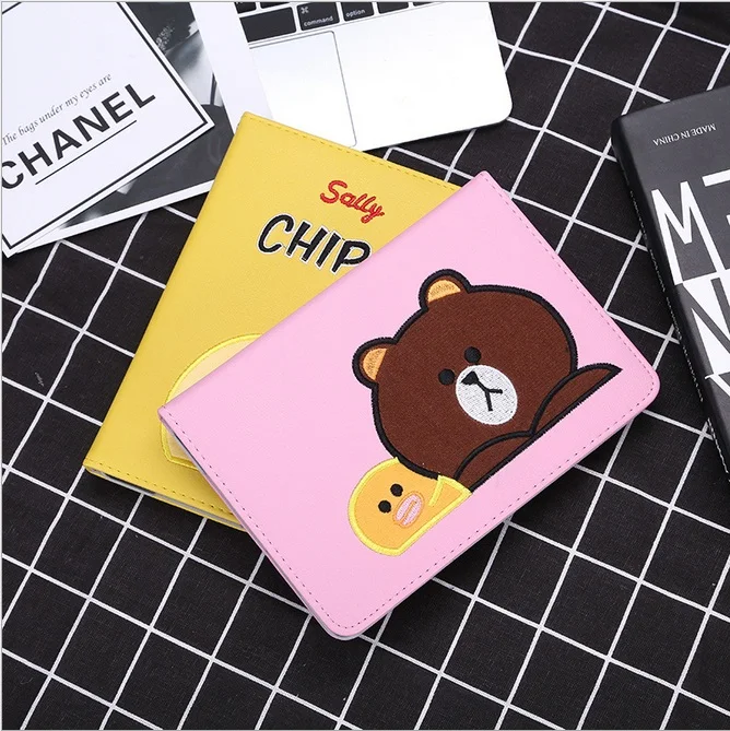 Case for Ipad 2 3 4 Cute cartoon design pu leather&amppc material holder smart cover case 2/3/4 A1460 A1459 Free Shipping | Компьютеры и