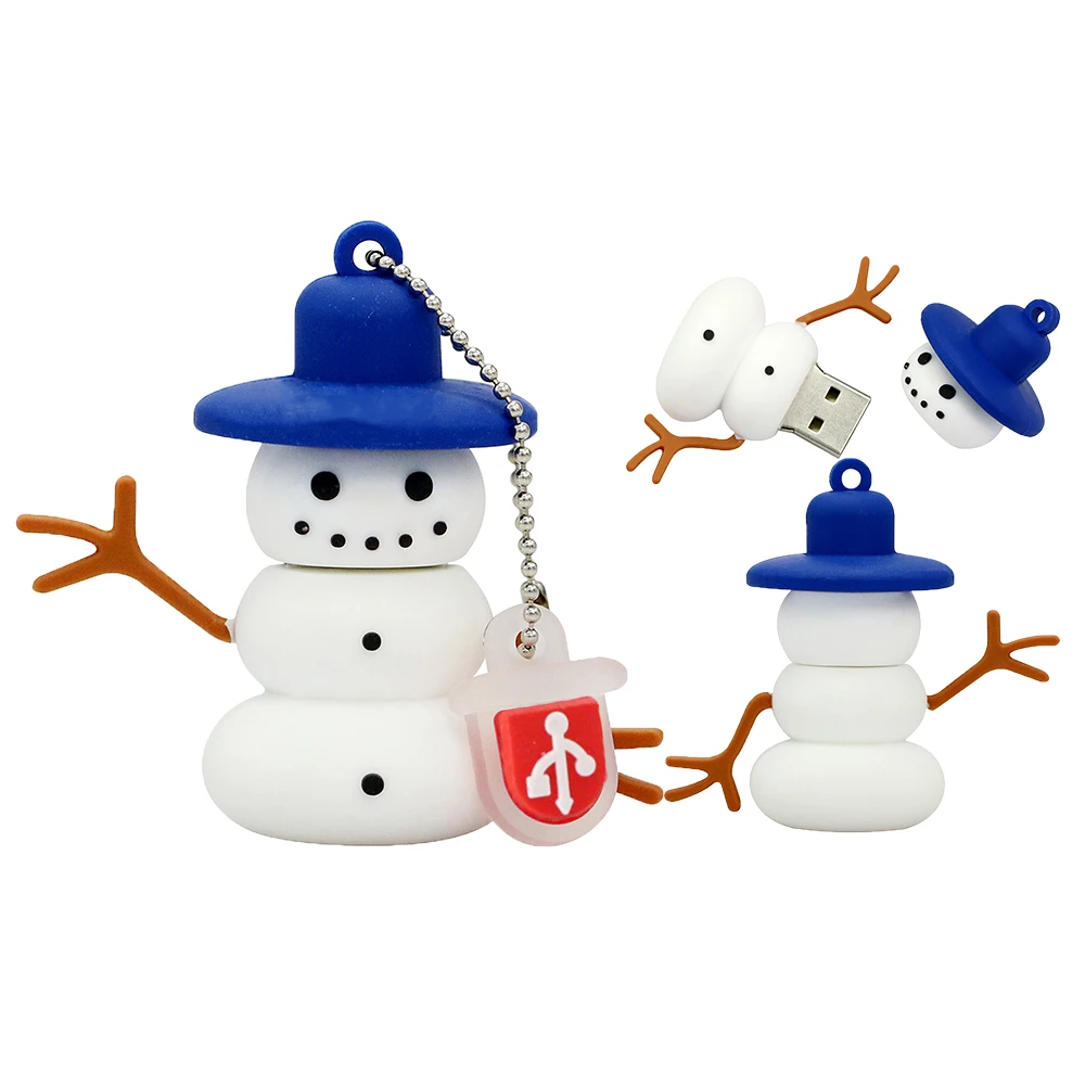 Usb флеш накопитель в виде оленя и снеговика 4/8/16/32 ГБ|usb pen drive 4gb|pen 4gbflash |