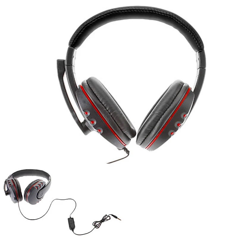 Проводные Игровые наушники 40 мм драйвер бас стерео с микрофоном 3 5 разъем