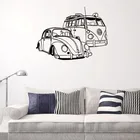 Дом-Кемпер и VW beetle автомобиль домашняя Наклейка Съемные Фрески украшение комнаты