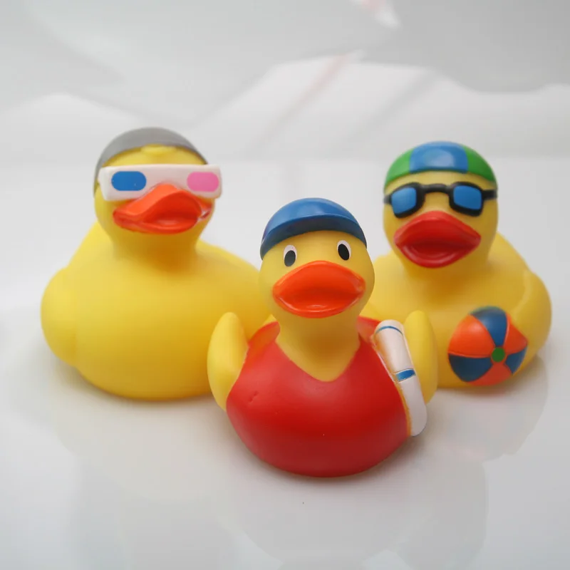 Милая Детская игрушка для ванны в стиле плаванья утка ванной забавная | Игрушки и